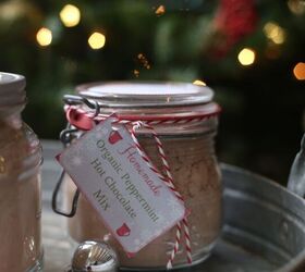 homemade organic hot chocolate mix a great gift