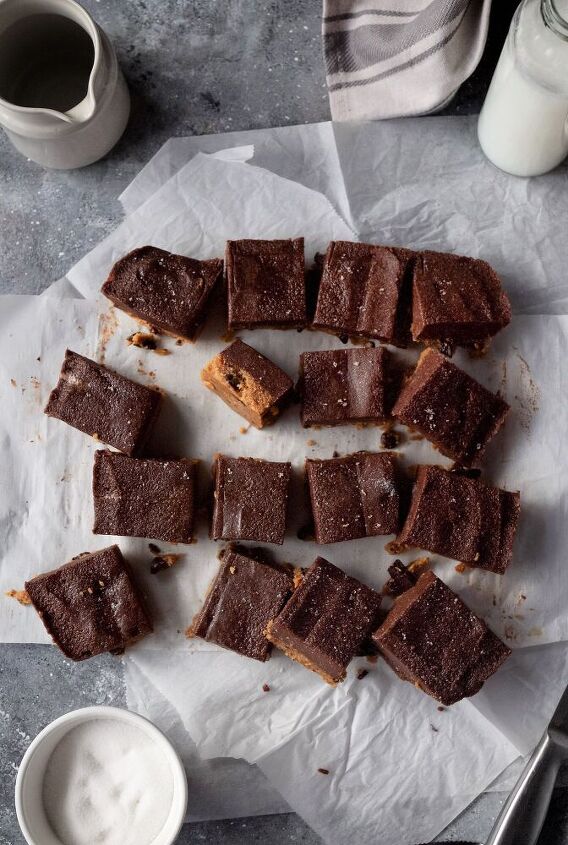 no bake brownie cookie bars