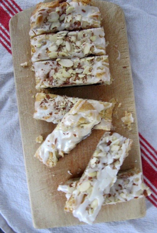 easy almond chocolate danish pastry