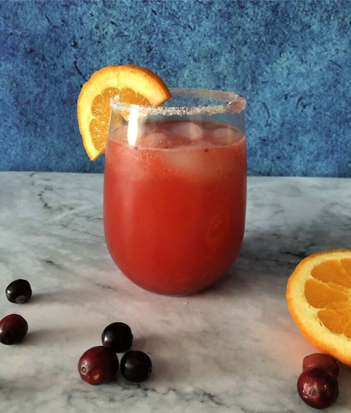cranberry sauce cocktail