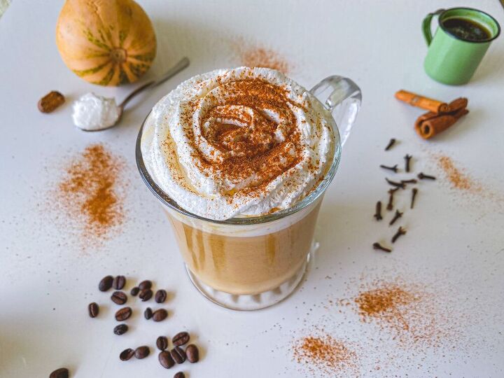 homemade pumpkin spice latte