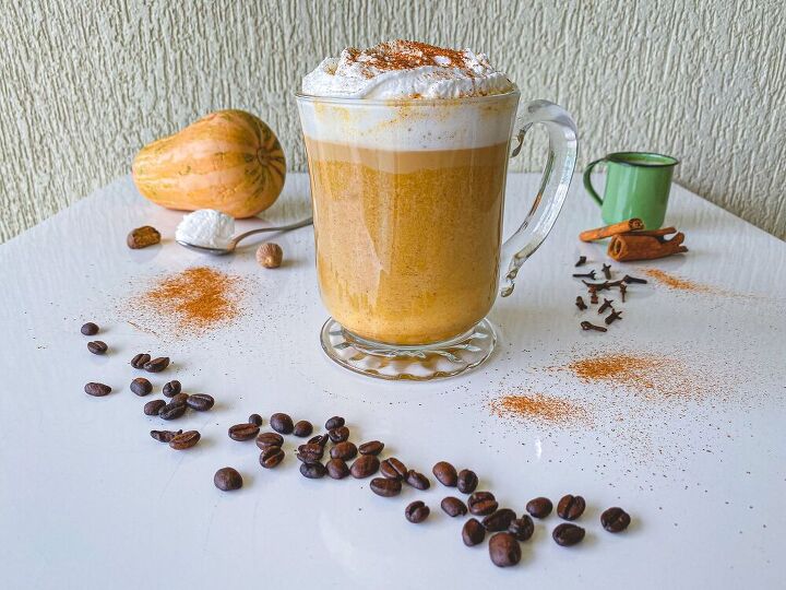 homemade pumpkin spice latte