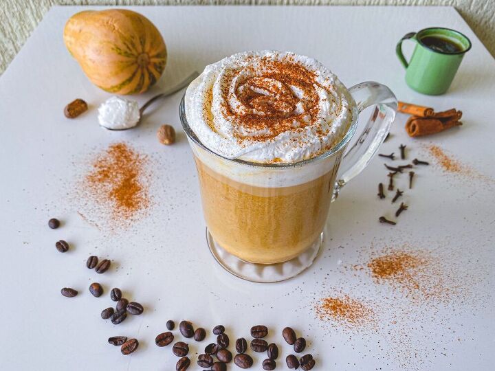 homemade pumpkin spice latte