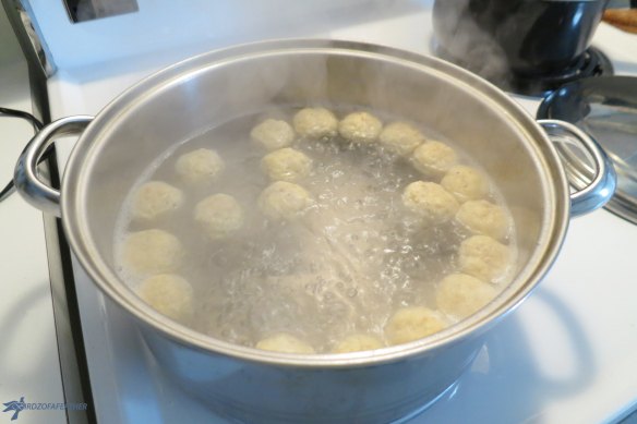 chicken soup with matzo balls gluten free