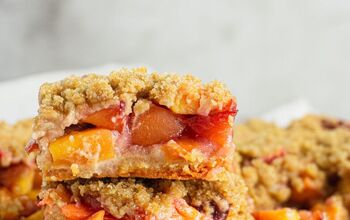 Peach Crumble Bars