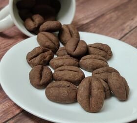 eggless coffee bean cookies
