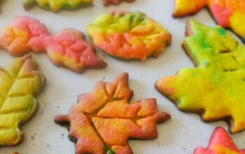 Fall Maple Leaf Cookies