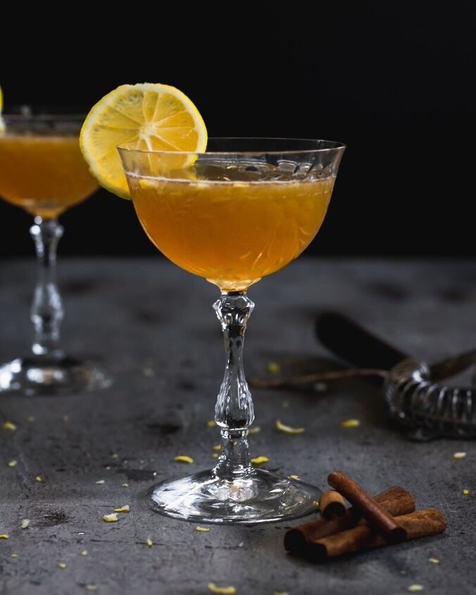 meyer lemon bourbon cocktail