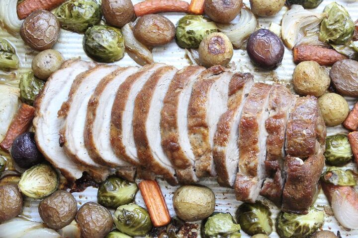 easy pork roast with vegetables