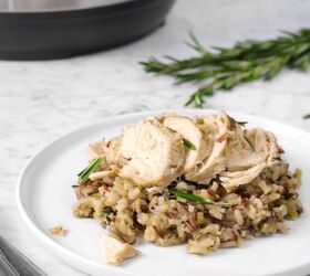 s 15 amazingly easy instant pot recipes to try this week, Instant Pot Rosemary Chicken and Wild Rice