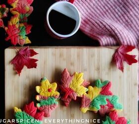the best fall leaf sugar cookies vegan