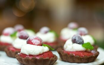 Chocolate Tart Recipe With Cranberry Filling