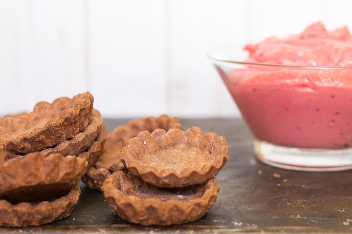 chocolate tart recipe with cranberry filling