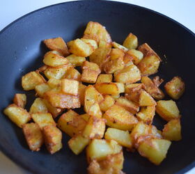crispy pan fried potatoes roasted potatoes