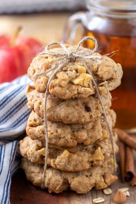 apple cider oatmeal cookies