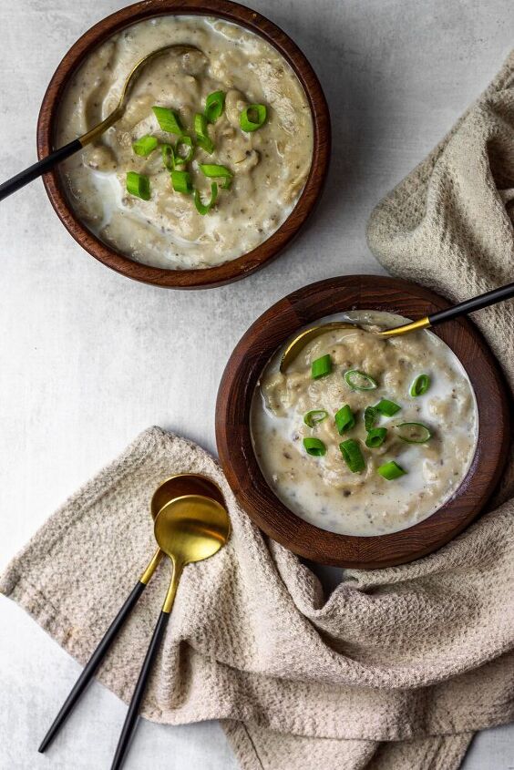 slow cooker low fodmap vegan potato leek soup garlic onion free r