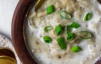 Slow Cooker Low FODMAP, Vegan Potato Leek Soup - Garlic + Onion Free R