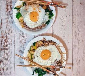 bibimbap korean leftover food recipe
