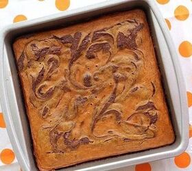 pumpkin swirl brownies