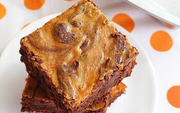 Pumpkin Swirl Brownies