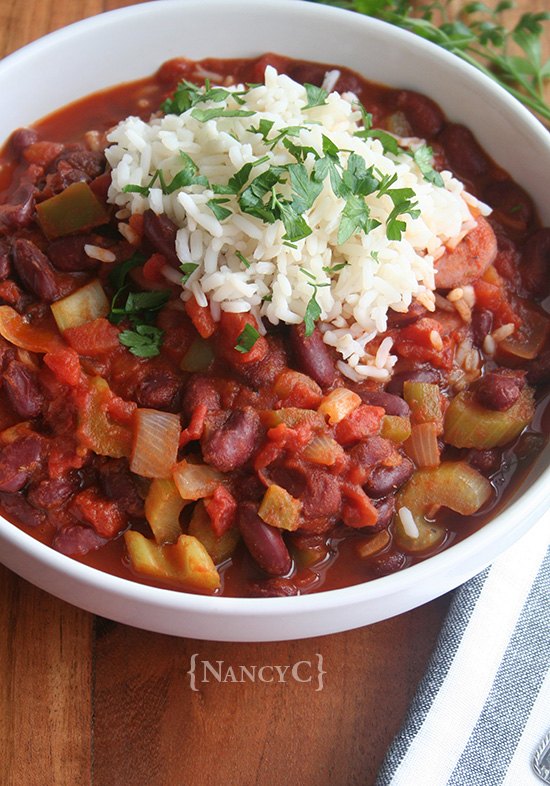 red beans and rice chili