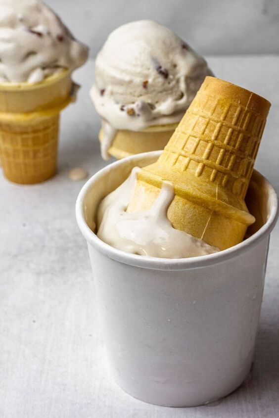 dairy free maple bourbon pecan ice cream