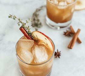 Apple Cider Ginger Bourbon Smash