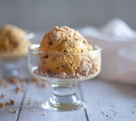 This ice cream is basically frozen pumpkin pie and it's incredible