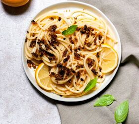 easy 15 minute garlic lemon pantry pasta