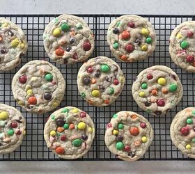 Chewy M&M Cookies