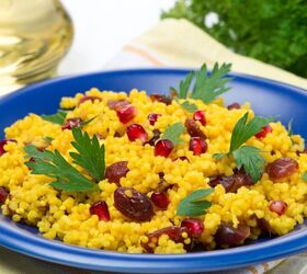 curried couscous with jeweled fruit