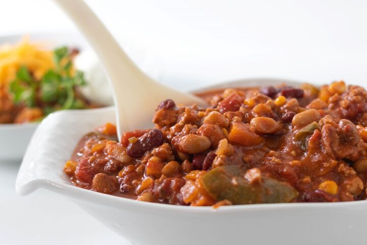 s 12 delicious turkey recipes without cooking a whole bird, Hearty One Pot Turkey Chili