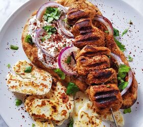 Turkish Chicken Kebab With Spicy Red Pepper Relish