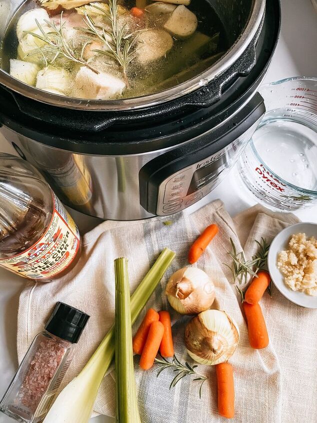 instant pot bone broth healthy and easy
