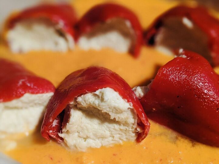 piquillo peppers stuffed with cod brandade