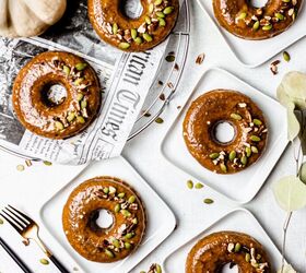 easy healthy paleo pumpkin pancake donuts