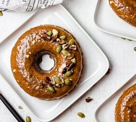easy healthy paleo pumpkin pancake donuts