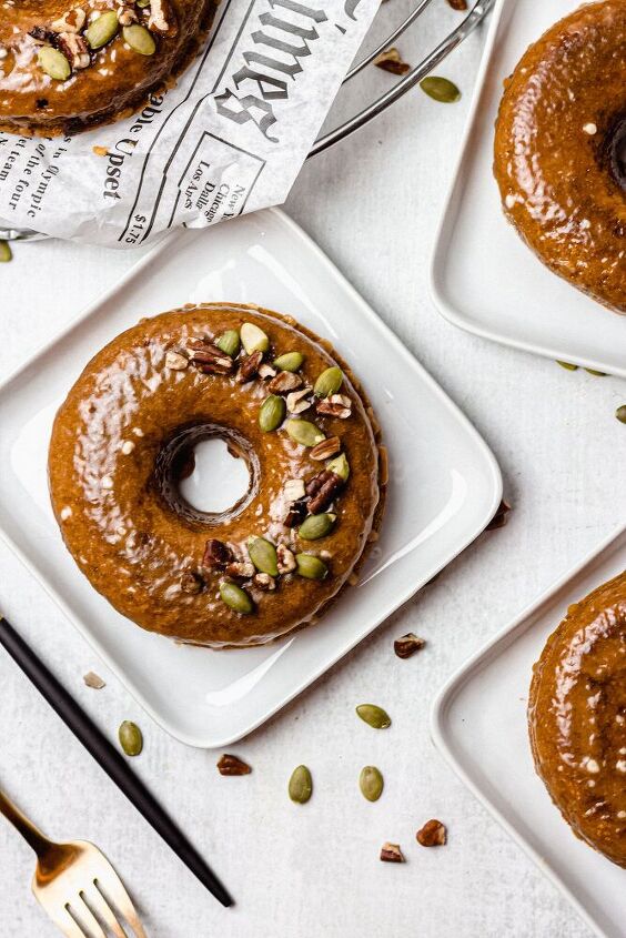 easy healthy paleo pumpkin pancake donuts