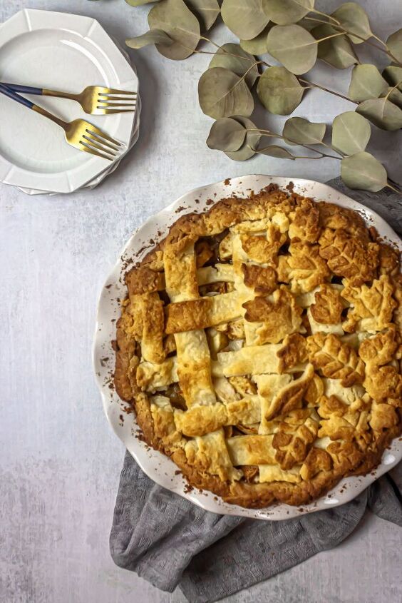 gluten free refined sugar free apple pie