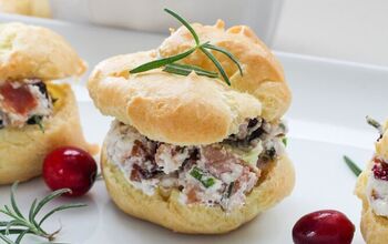 Cranberry-Cream Cheese and Bacon Puffs
