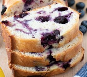 This quick bread is lemony, blueberry-packed heaven on earth