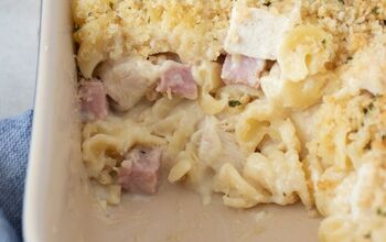 Chicken Cordon Bleu Pasta Casserole