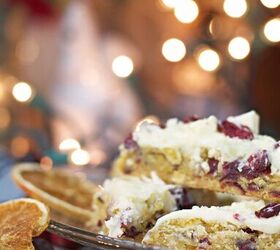 s 18 fun fall desserts for thanksgiving that aren t pie, Cranberry Cream Cheese Bars