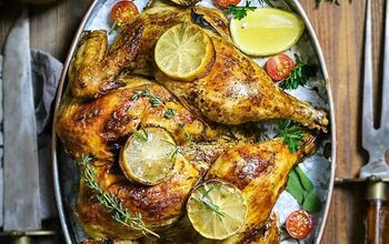 Herb Roasted Spatchcock Chicken