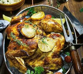 herb roasted spatchcock chicken