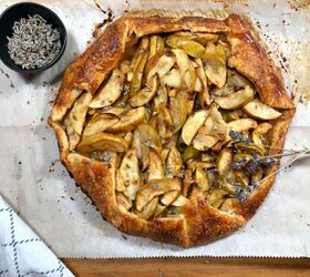 s 12 delicious and easy galettes to try this season, Lavender Apple Galette