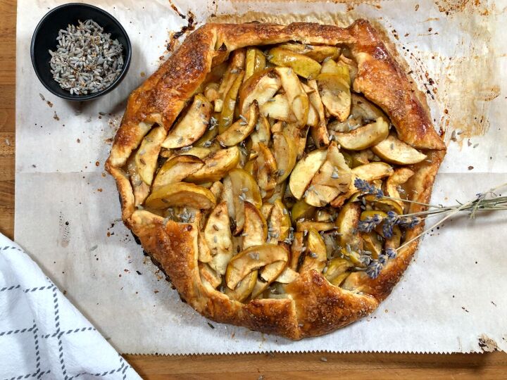 s 12 delicious and easy galettes to try this season, Lavender Apple Galette