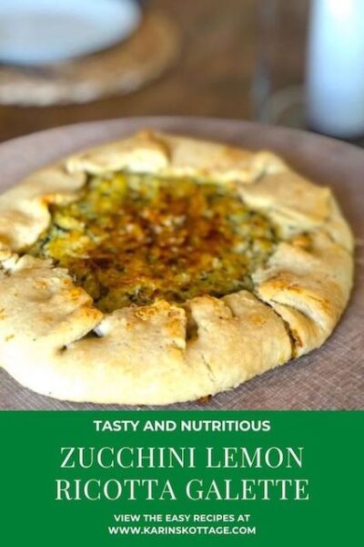 s 12 delicious and easy galettes to try this season, Zucchini Lemon Ricotta Galette