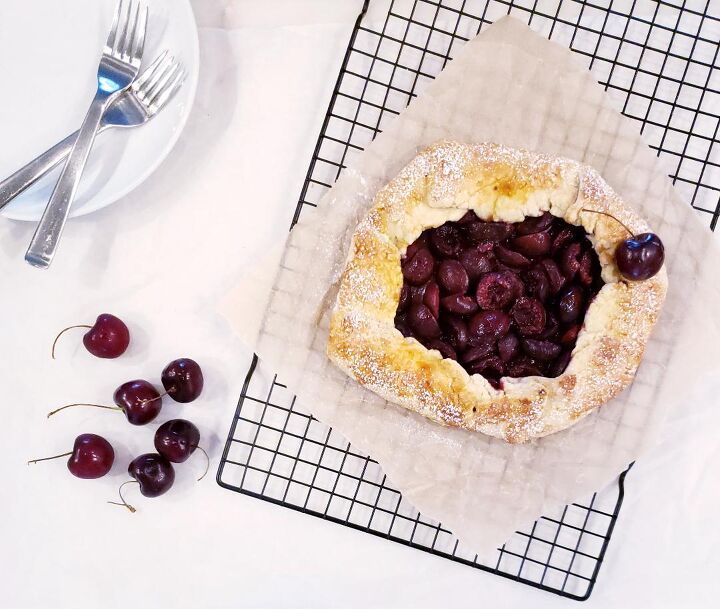 s 12 delicious and easy galettes to try this season, Bourbon Cherry Galette
