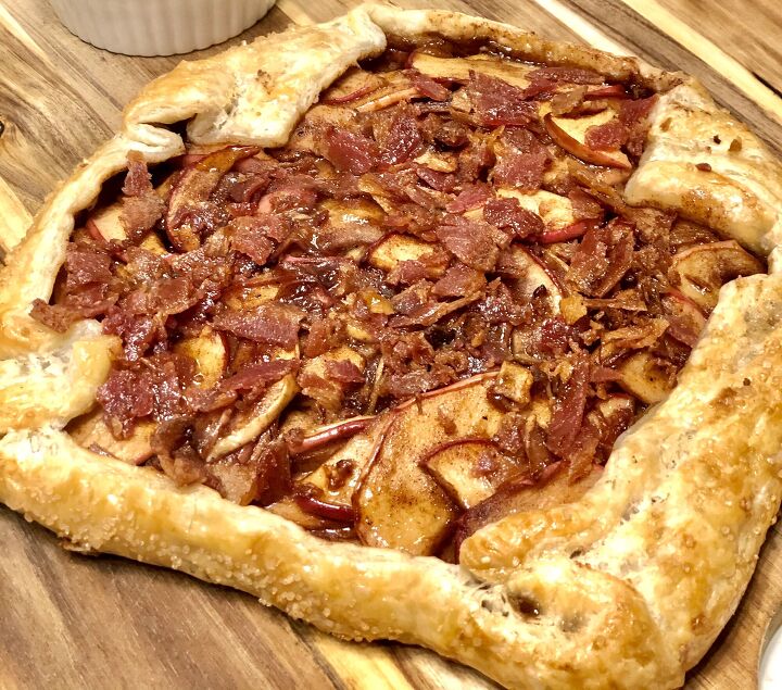 s 12 delicious and easy galettes to try this season, Cinnamon Apple Bacon Maple Galette
